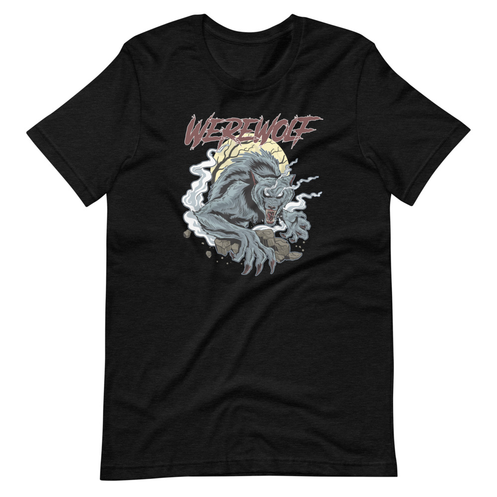 WEREWOLF HORROR TSHIRT - Image 3