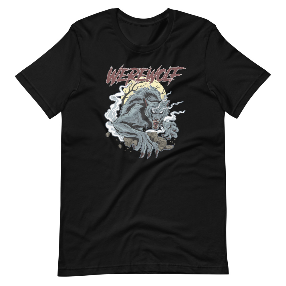 WEREWOLF HORROR TSHIRT - Image 2