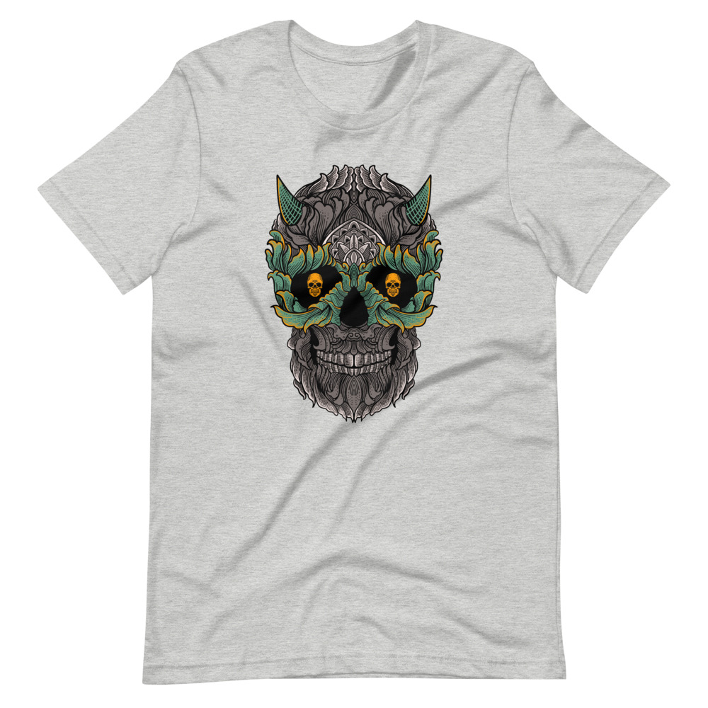 FLOWER SKULL TSHIRT - Image 4