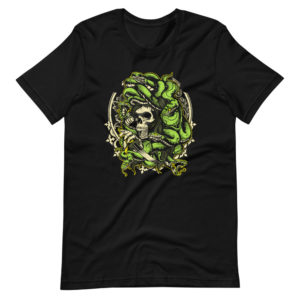 hydra-medusa-skull-dagger-black-heather-tshirt