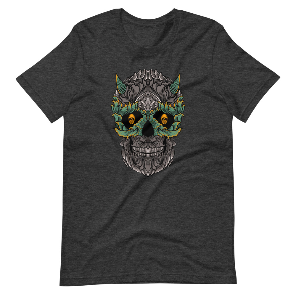 FLOWER SKULL TSHIRT - Image 3