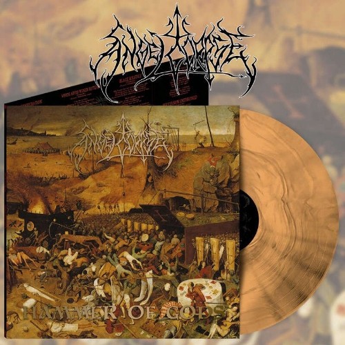ANGELCORPSE - THE INEXORABLE, HAMMER OF GODS and EXTERMINATE COLORED VINYL