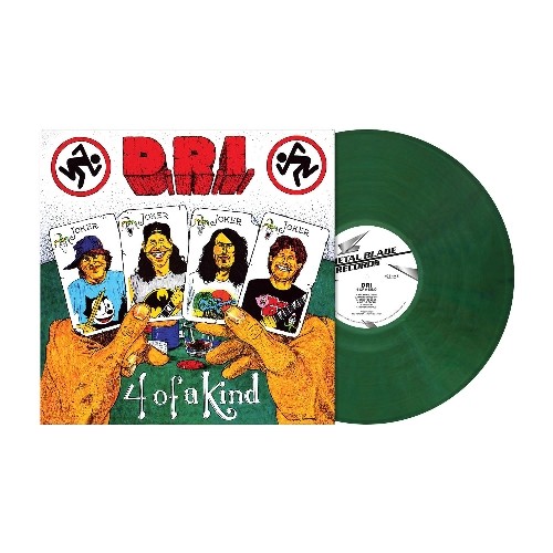 dri-dirty-rotten-imbeciles-4-of-a-kind-green-colored-vinyl-lp