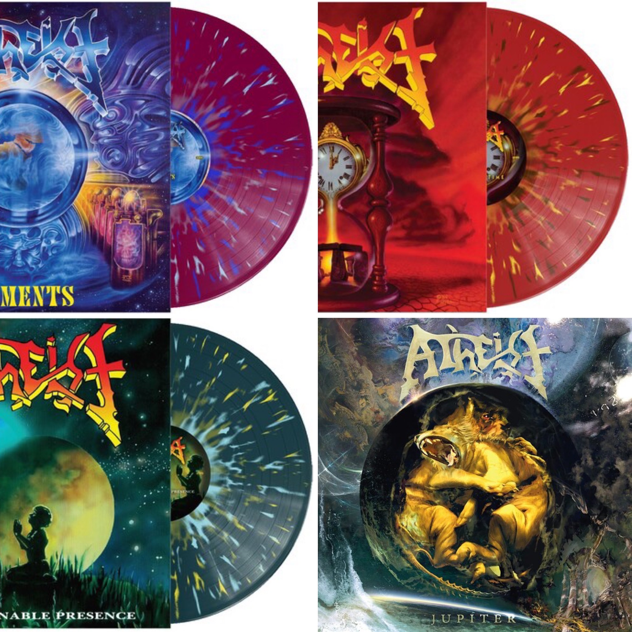 ATHEIST - ENTIRE REISSUE DISCOGRAPHY VINYL BUNDLE