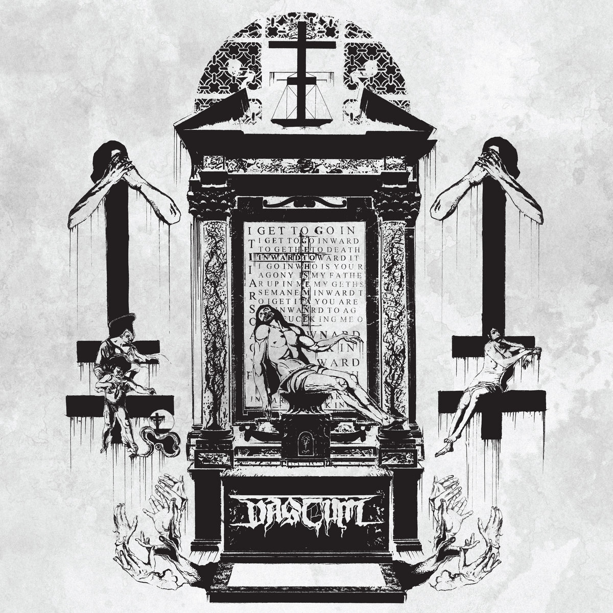 vastum-inward-to-gethsemane-blod-red-silver-merge-vinyl